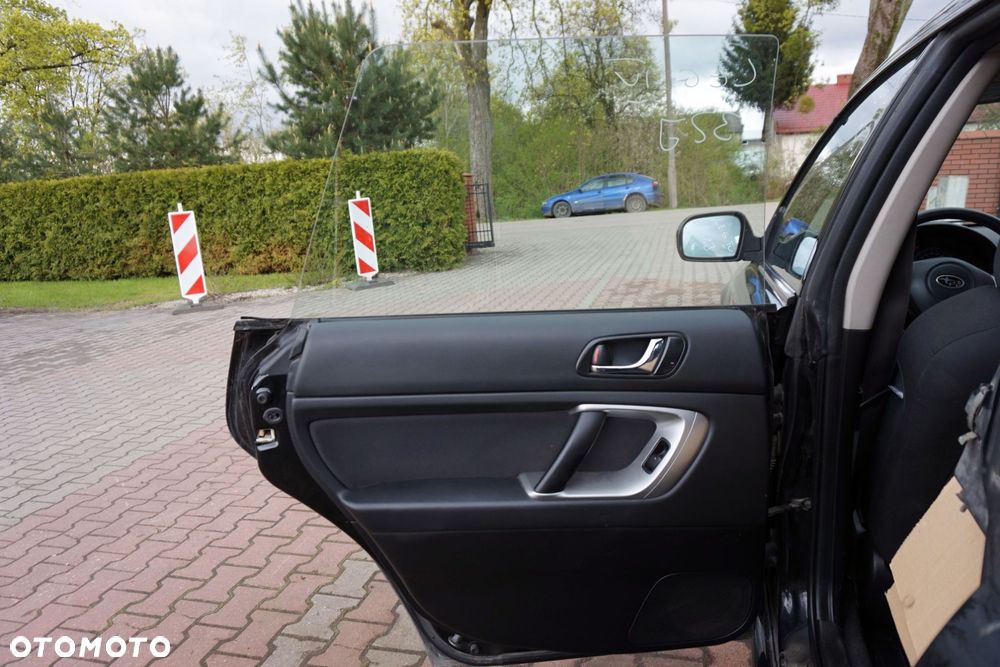 DRZWI TYLNE LEWE LEGACY IV BP LIFT KOMBI 32J  CZARNY SUBARU 2006-2009 - 5