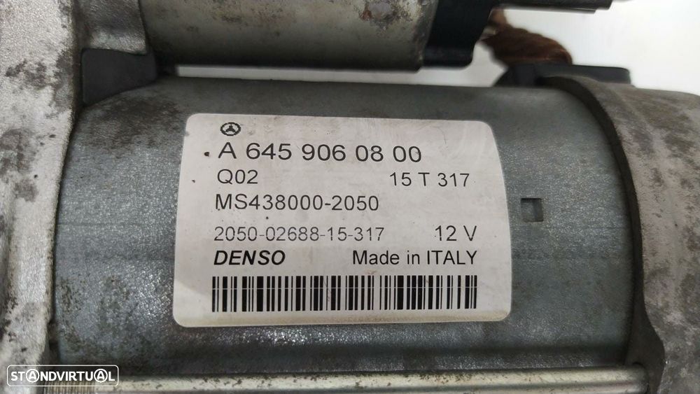MOTOR ARRANQUE MERCEDES-BENZ CLASSE A 2015 - 3