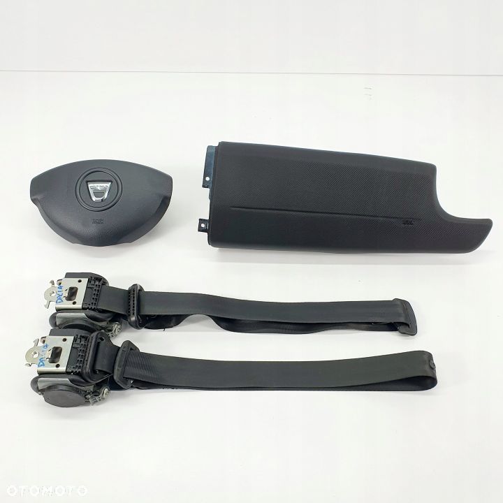 DACIA DUSTER LIFT ZAŚLEPKA PODUSZKI AIRBAG AIR BAG PASY KIT SET - 1
