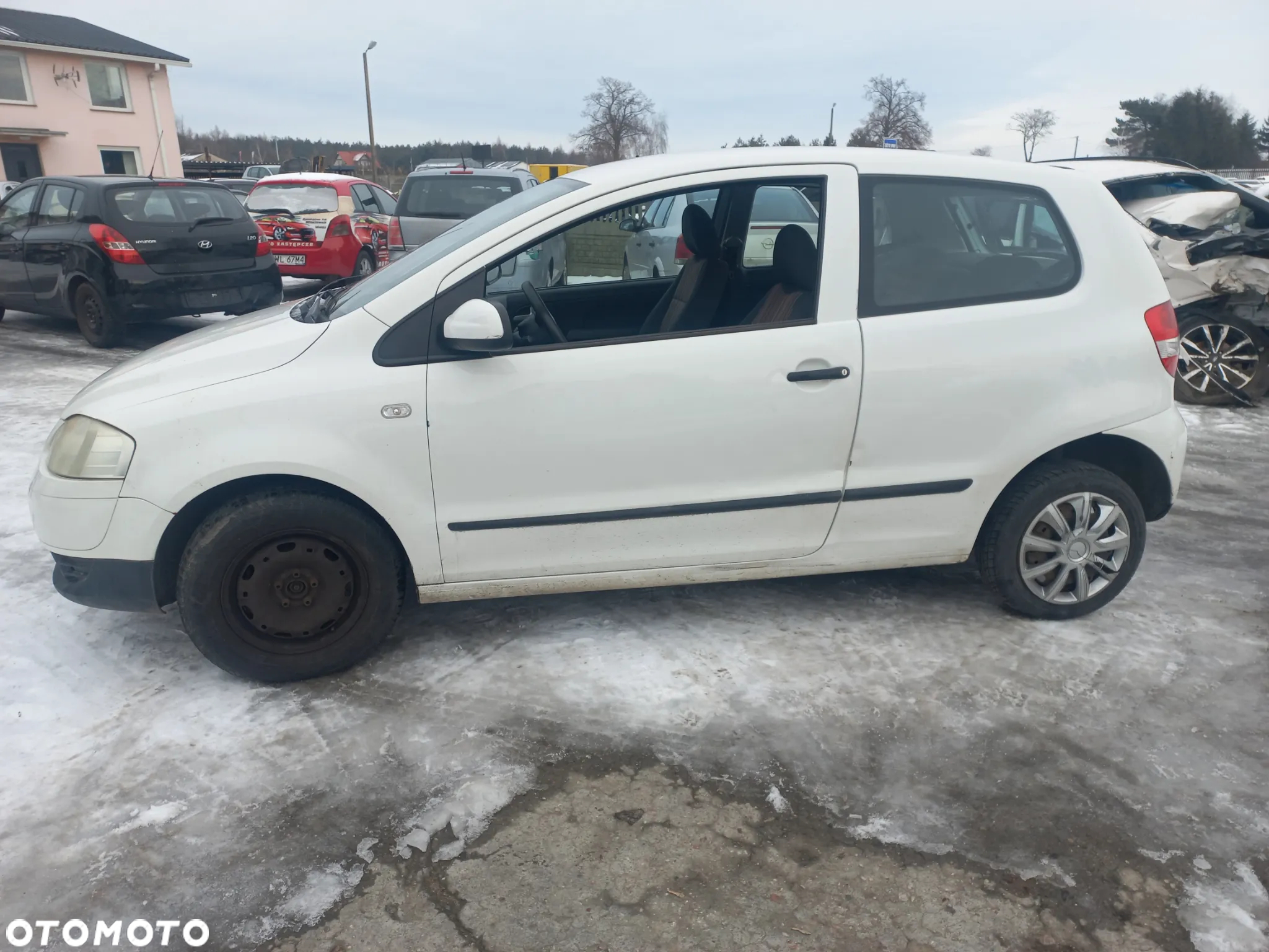 Vw Fox 1.2b 05r wszystkie części  maska drzwi LB9A - 4