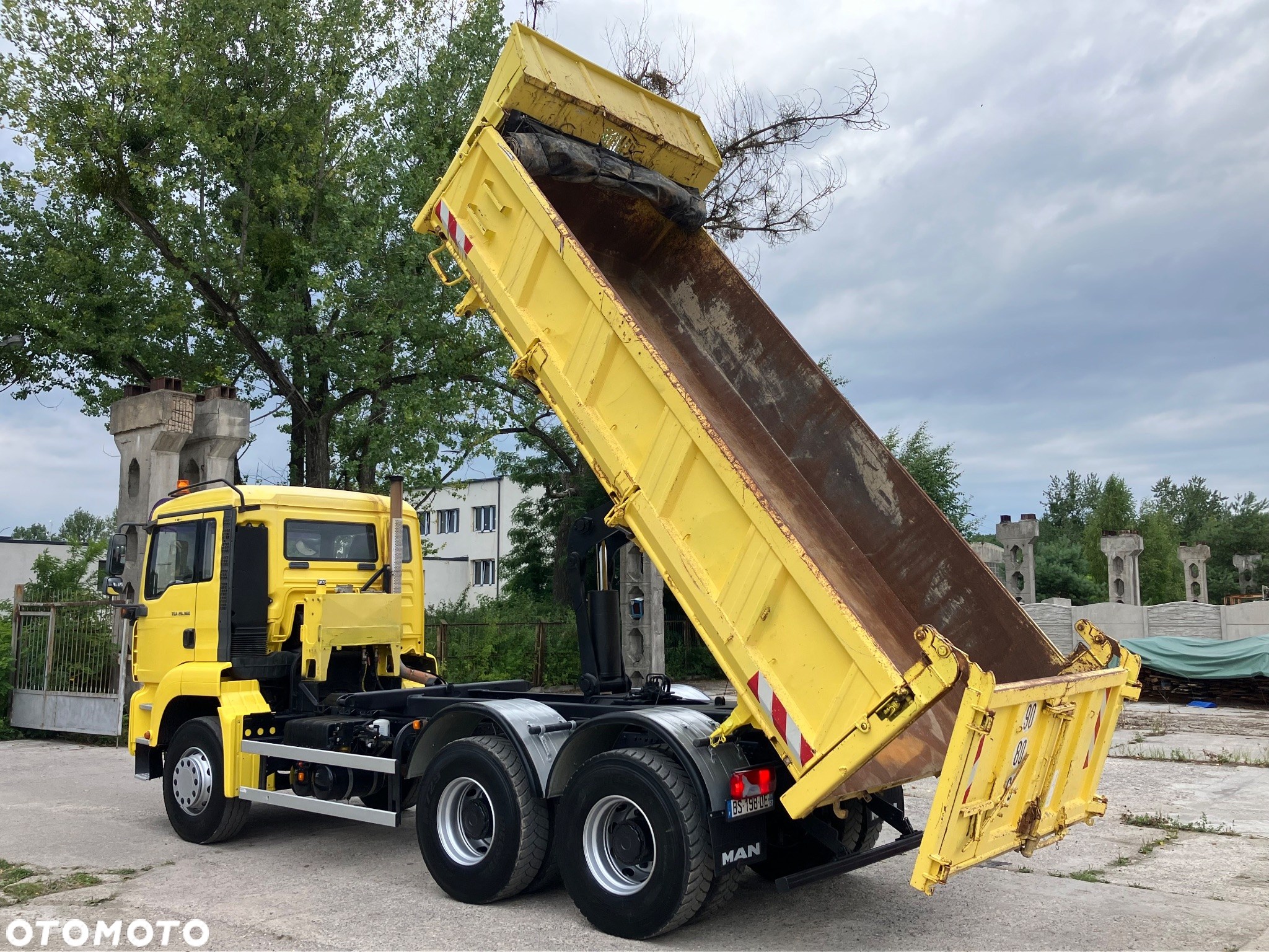 MAN TGA 26.360 6x4 WYWROTKA KIPPER MEILLER - 11