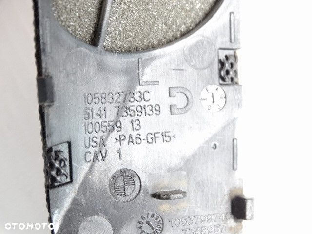 BMW X3 F25  X4 F26 Doposażenie Polift Głośniczki Głośniki Wysoko Tonowe Osłony Maskownice Głośników Zestaw 51427237854 7237854  51427237853 7237853 51417359139 7359139 65139220750 9220750 - 10