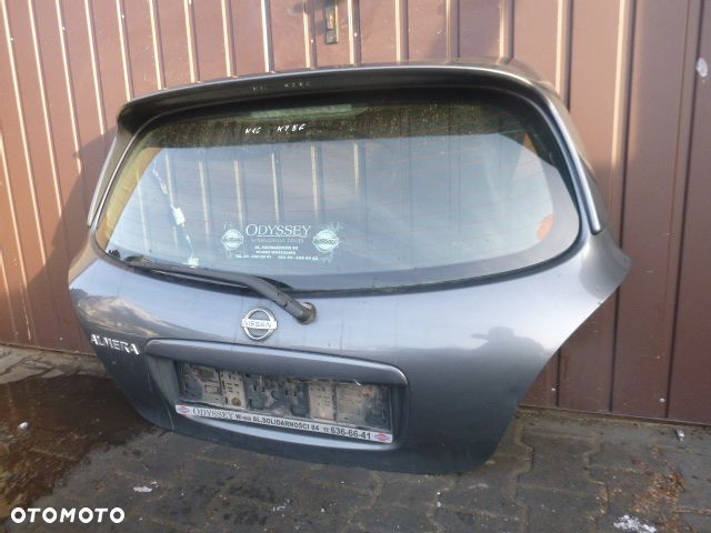 KLAPA TYŁ TYLNA KOMPLETNA NISSAN ALMERA N16 - 5