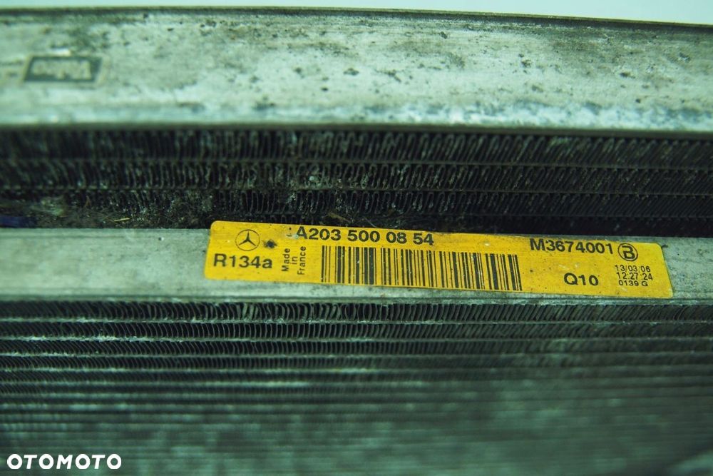 CHŁODNICA WODY KLIMATYZACJI OE - MERCEDES CLK W209 C209 350 Cabriolet 06r - 5