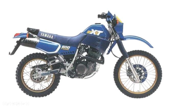 YAMAHA XT 600 2KF 3TB 4PT 43F reflektor lampa czasza owiewka wypełnienie licznik błotnik kierownica lusterko manetka felga tarcza zacisk pompa zawieszenie silnik moduł regulator zbiornik siedzenie set podnóżek stelaż stopka chłodnica tłumik - 2