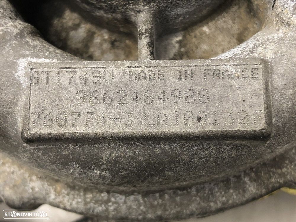 Turbo FORD C-MAX (DM2) 2.0 TDCi 2007 2009.10 REF. GT1749V 9662464980 MOTOR G6DD... - 5