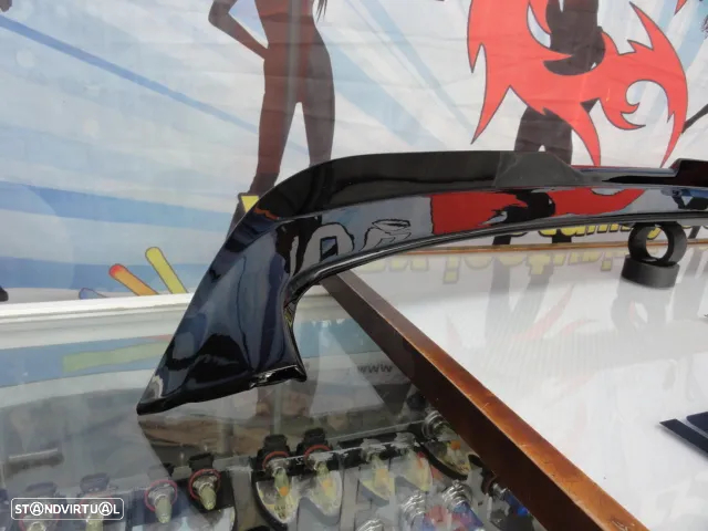 Aileron / lip / spoiler traseiro em preto piano brilhante em plástico ABS para VW Golf 7 / 7.5 3D 5D hatchback 2012-2020 - 3