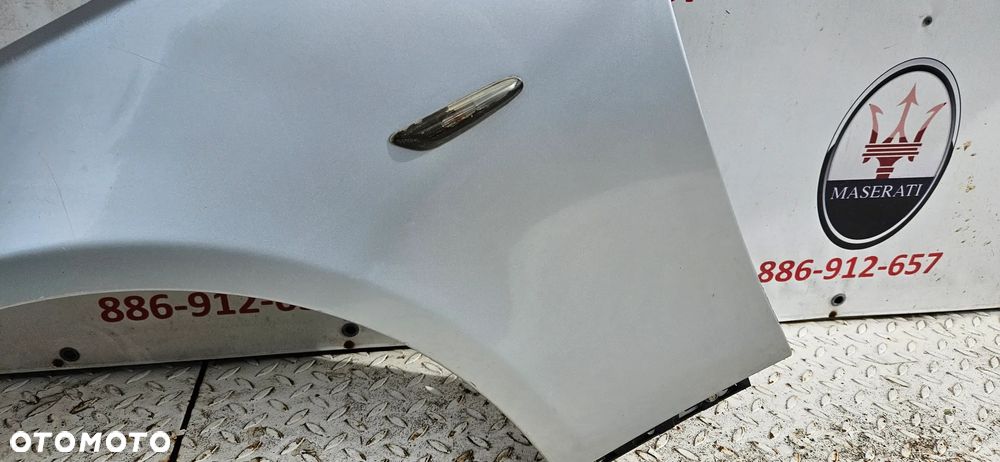 BMW 5 E60 E61 Błotnik przód lewy Błotnik przedni lewy kolor srebrny Titansilber - 8