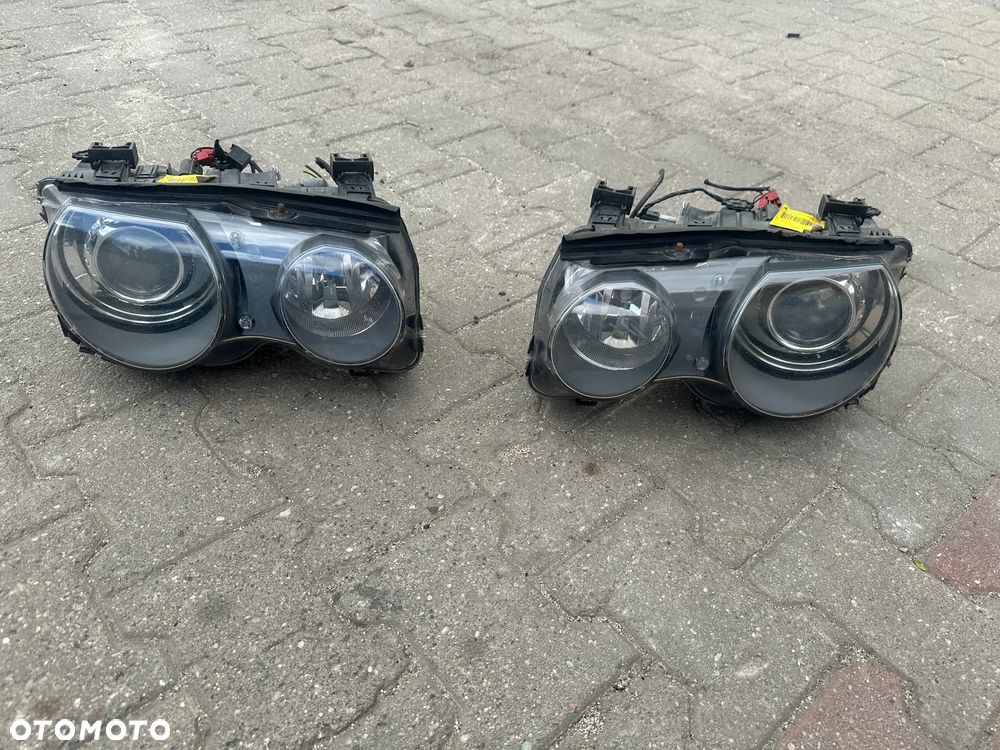 BMW E46 COMPACT LAMPA PRZOD LEWA PRAWA XENON - 1