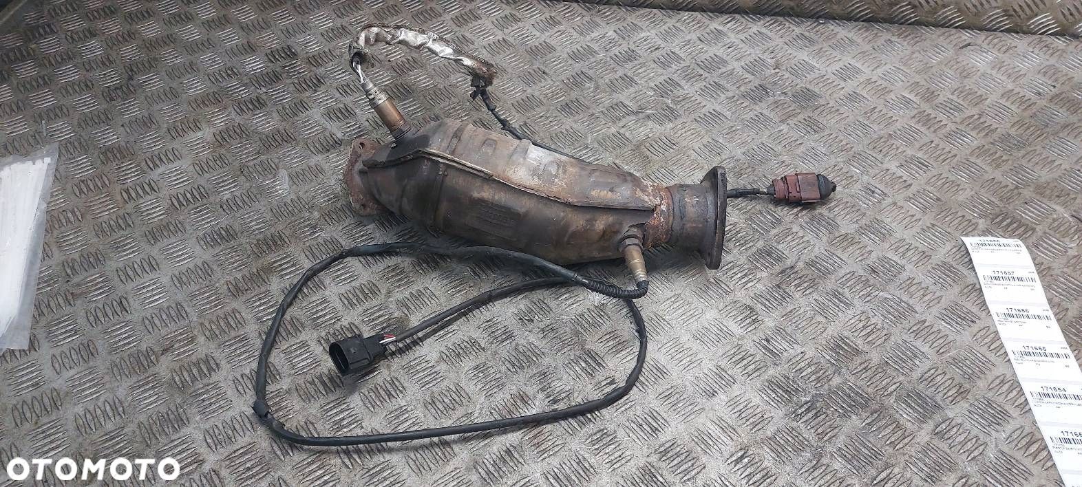 KATALIZATOR PUSTY + SONDY AUDI A4 B6 2.0 20V ALT - 1