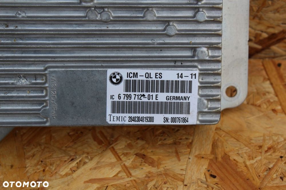 Moduł sterownik ICM DSC BMW 5 F10 F11 6799712 - 2