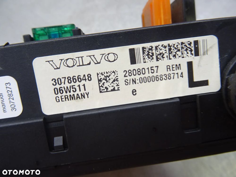 VOLVO S60 LIFT 2.4B MODUŁ BSI 30786648 - 2