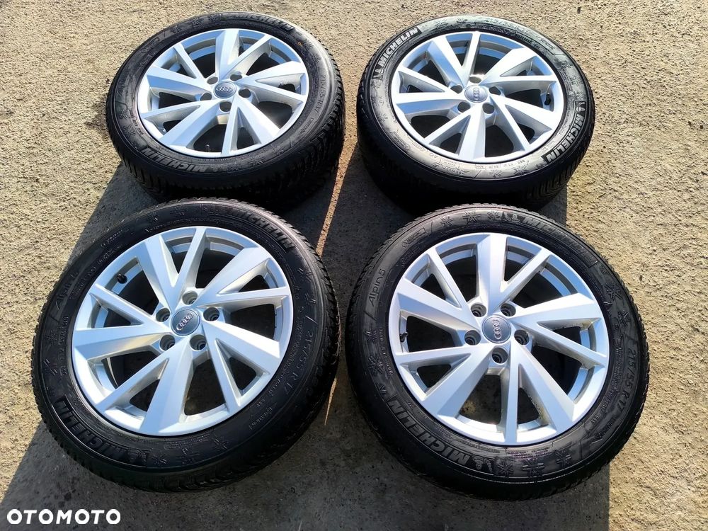5x112 Alufelgi Felgi Aluminiowe 17 Koła Zimowe Zima AUDI A3 8V 8P A4 B5 B6 B7 A6 C5 C6 Q2 Q3 VW SHARAN II 2 TROC PASSAT B8 TIGUAN SEAT EXEO ATECA ALHAMBRA II SKODA YETI Legnica ALU-RAD 215/55 5mm - 1