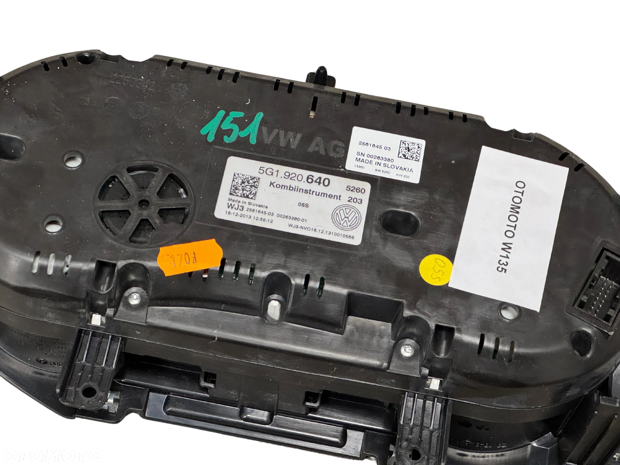 LICZNIK ZEGARY KOMPUTER VOLKSWAGEN GOLF VII 2012- 5g1920640 - 3