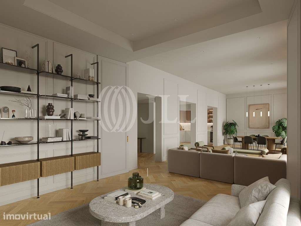 Apartamento T3 remodelado, no Chiado, em Lisboa - Grande imagem: 2/10