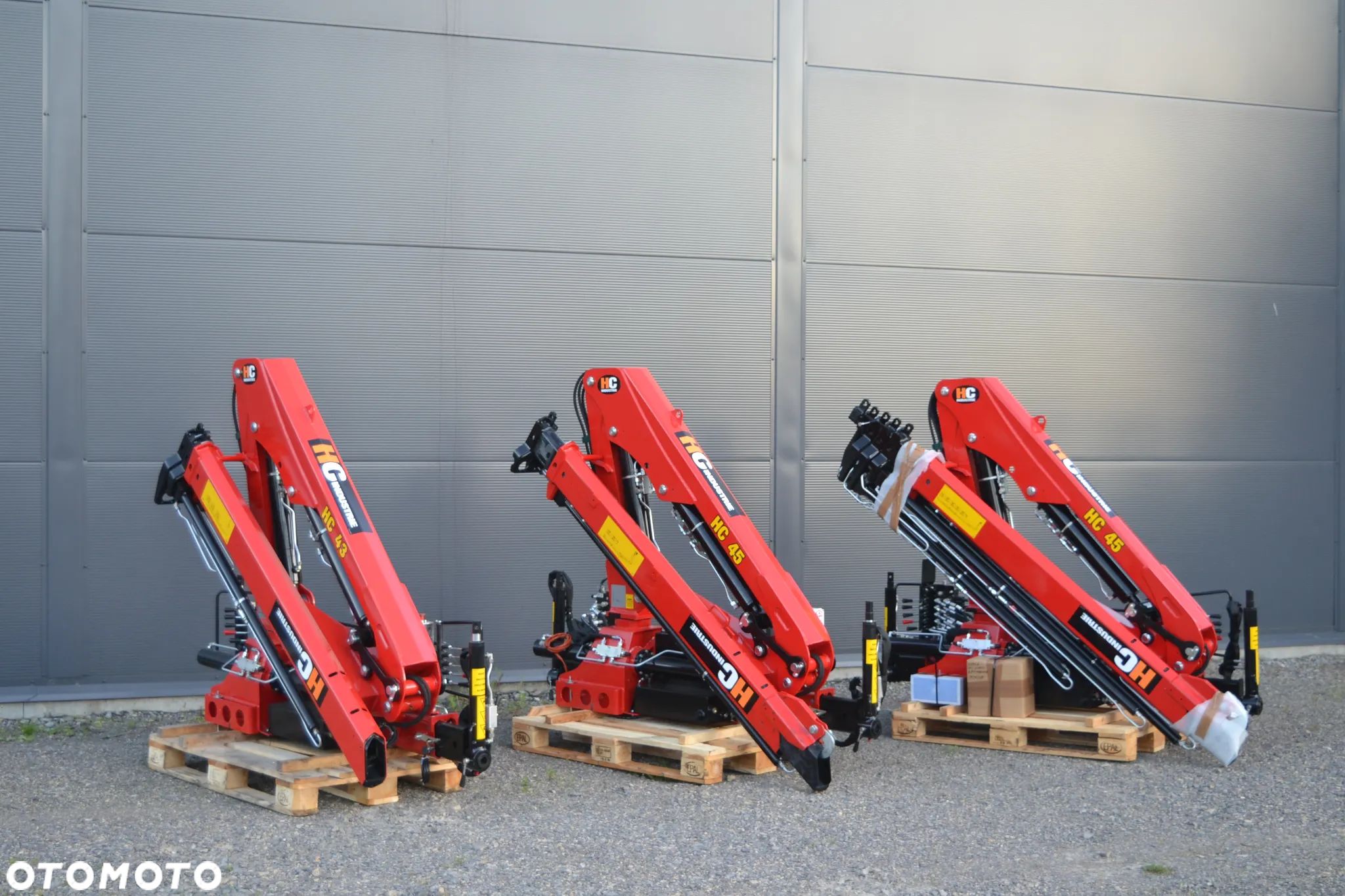 Iveco Żuraw dźwig HDS HC 45A1 Fassi Hyva HMF Palfinger Hiab Montaż Serwis Gwarancja - 1