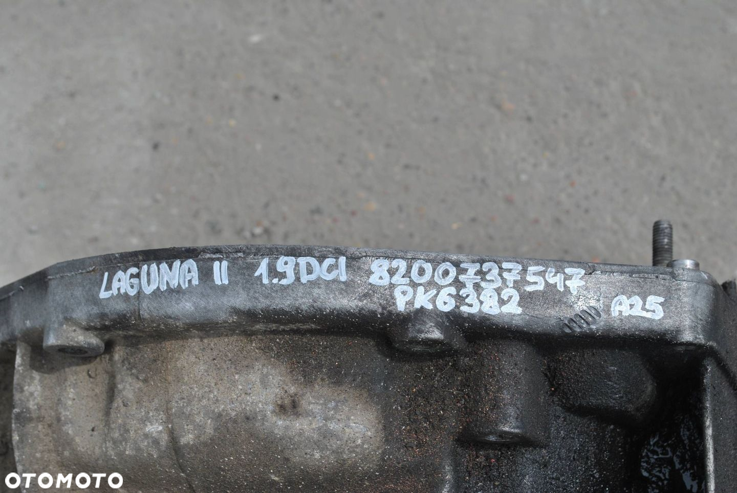 SKRZYNIA MANUALNA RENAULT LAGUNA II 1.9DCI 8200737547 PK6382 - 5