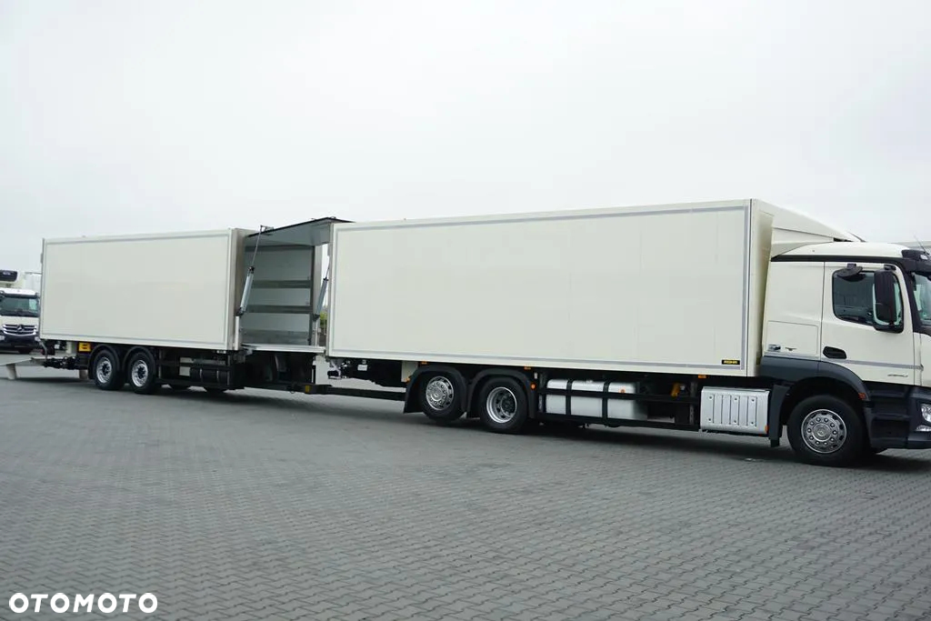 Mercedes-Benz ACTROS / 2540 / ACC / E 6 / ZESTAW PRZEJAZDOWY / CHŁODNIA + WINDA / 38 PALET - 21