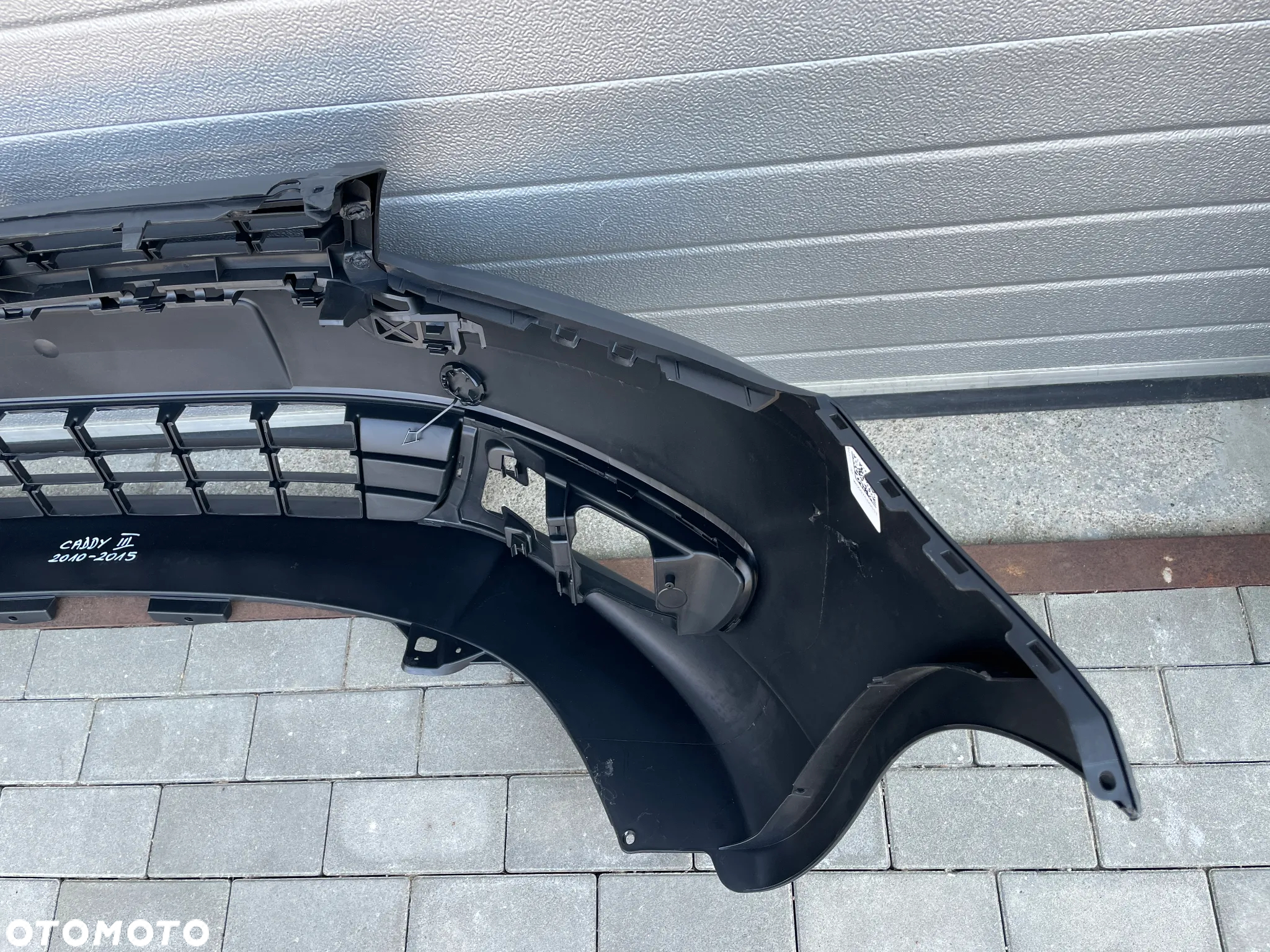 ZDERZAK PRZEDNI VW CADDY III  2010-2015 - NOWY CZARNY - 5