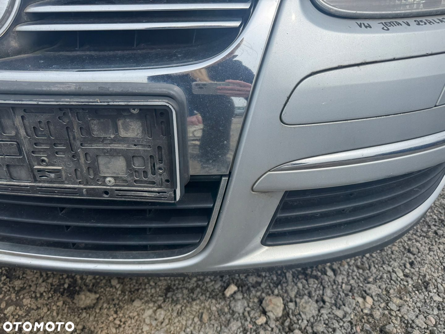 VW JETTA V ZDERZAK PRZÓD PRZEDNI LA7W - 10
