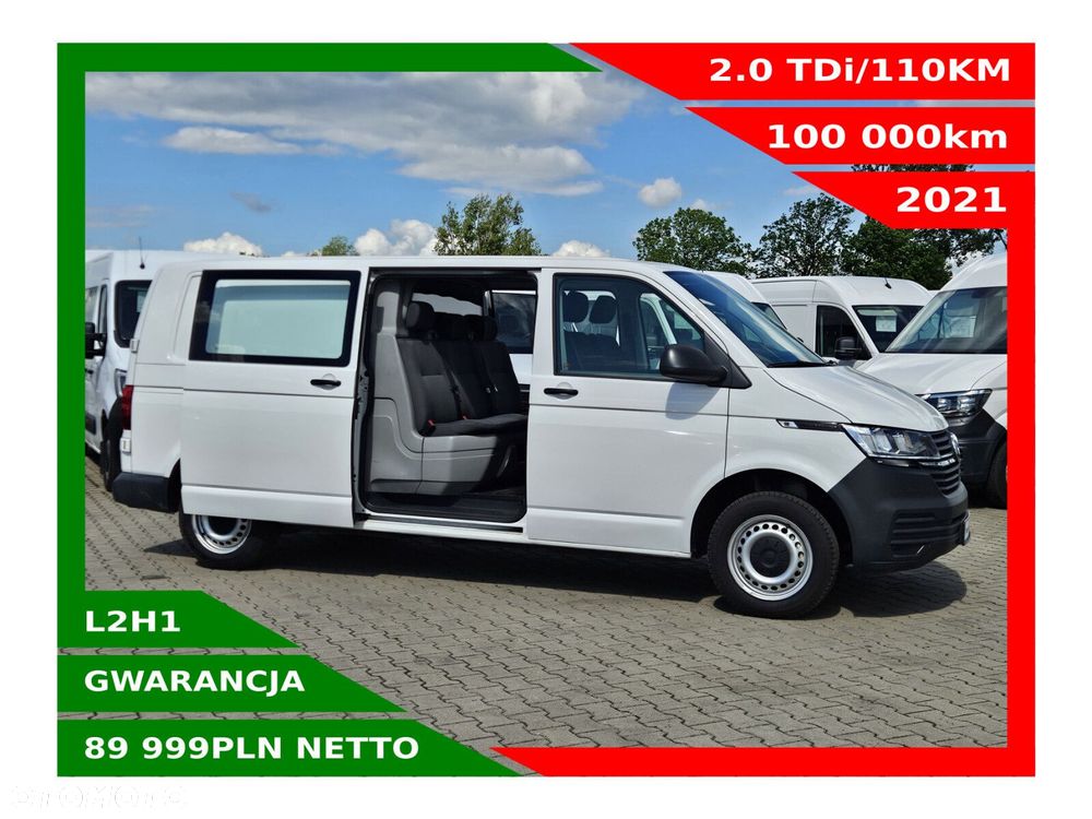 Volkswagen TransporterL2H189999zlNETTOBrygadowka6osob20TDi110KM - 1