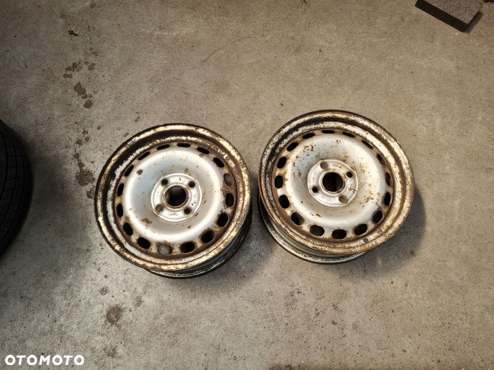 Felgi Stalowe Audi 6x15 4x108 ET37 ORYGINAŁ - 2