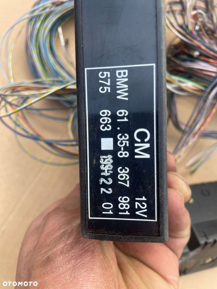 komputer pokładowy obc 18 cm bmw e36 oryginał komplet bc bmw e36 - 6