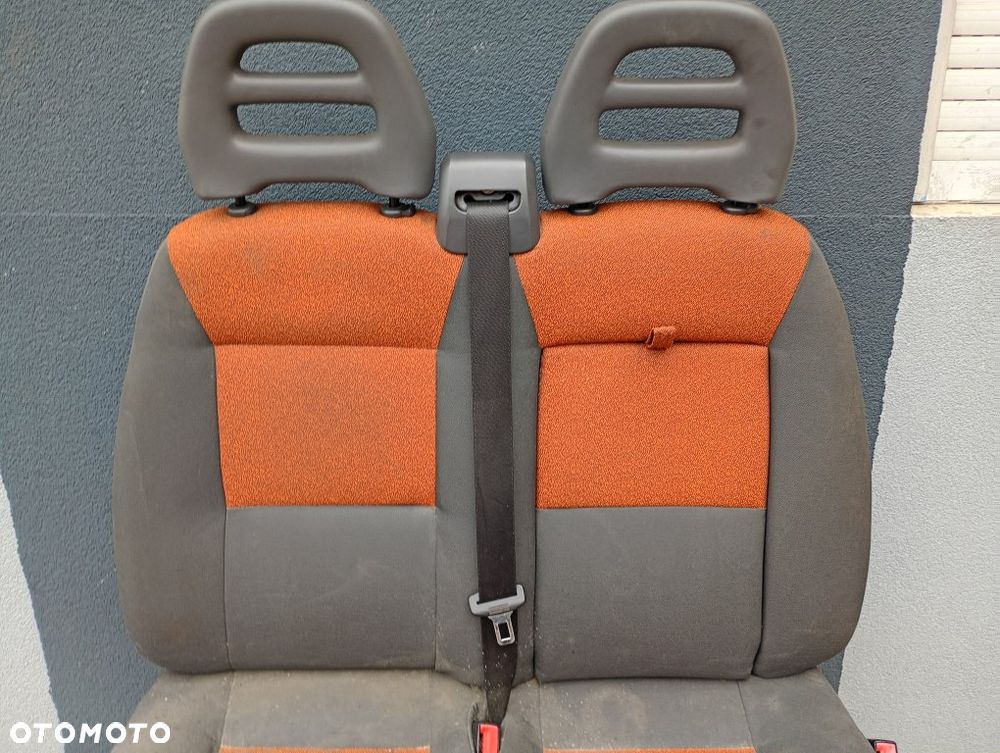 fotel prawy pasażera siedzenie 2-osobowe fiat ducato III jumper boxer 2006-2014 - 3