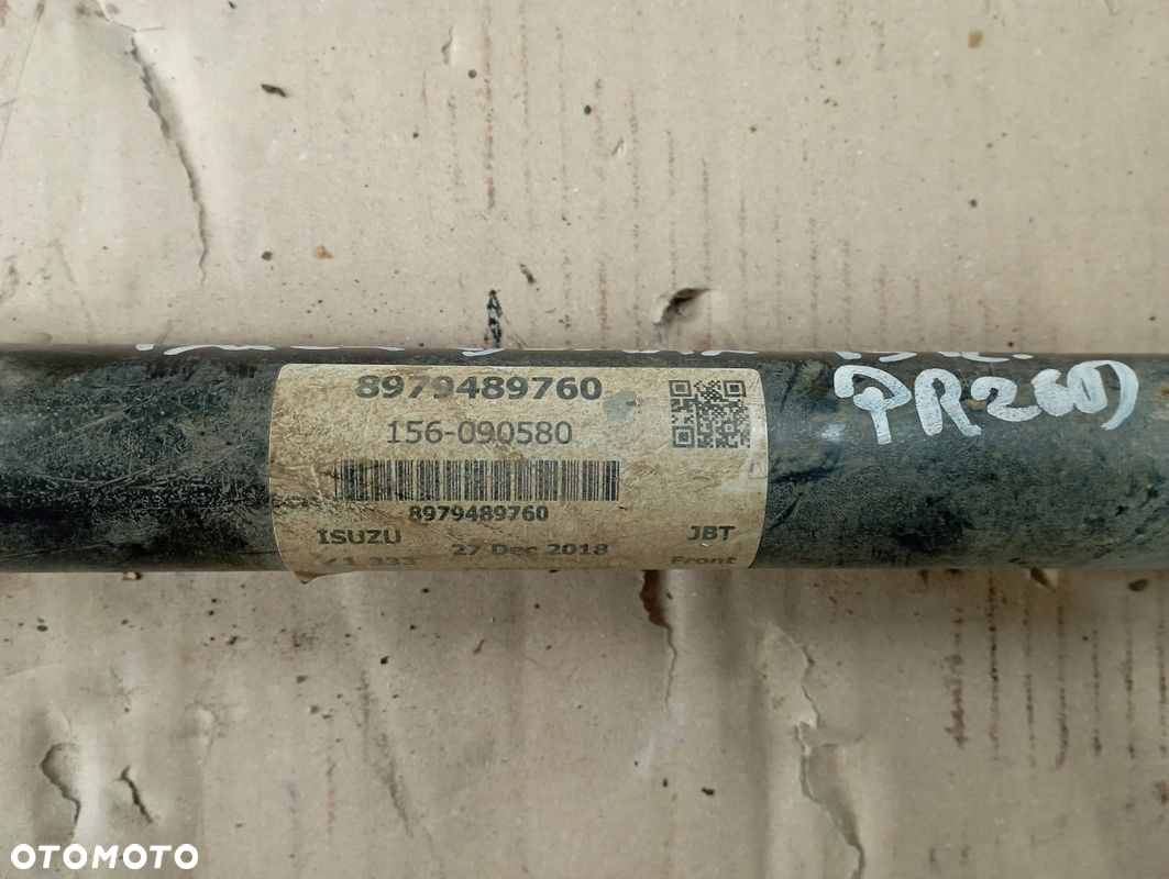 ISUZU D-MAX II 2 1.9 DDI WAŁ NAPĘDOWY PRZÓD PRZEDNI 8979489760 - 2
