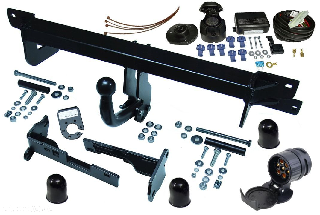 OPEL ZAFIRA 2 B II 2005-14 HAK HOLOWNICZY + MODUŁ13PIN + ADAPTER 13/7 - 12