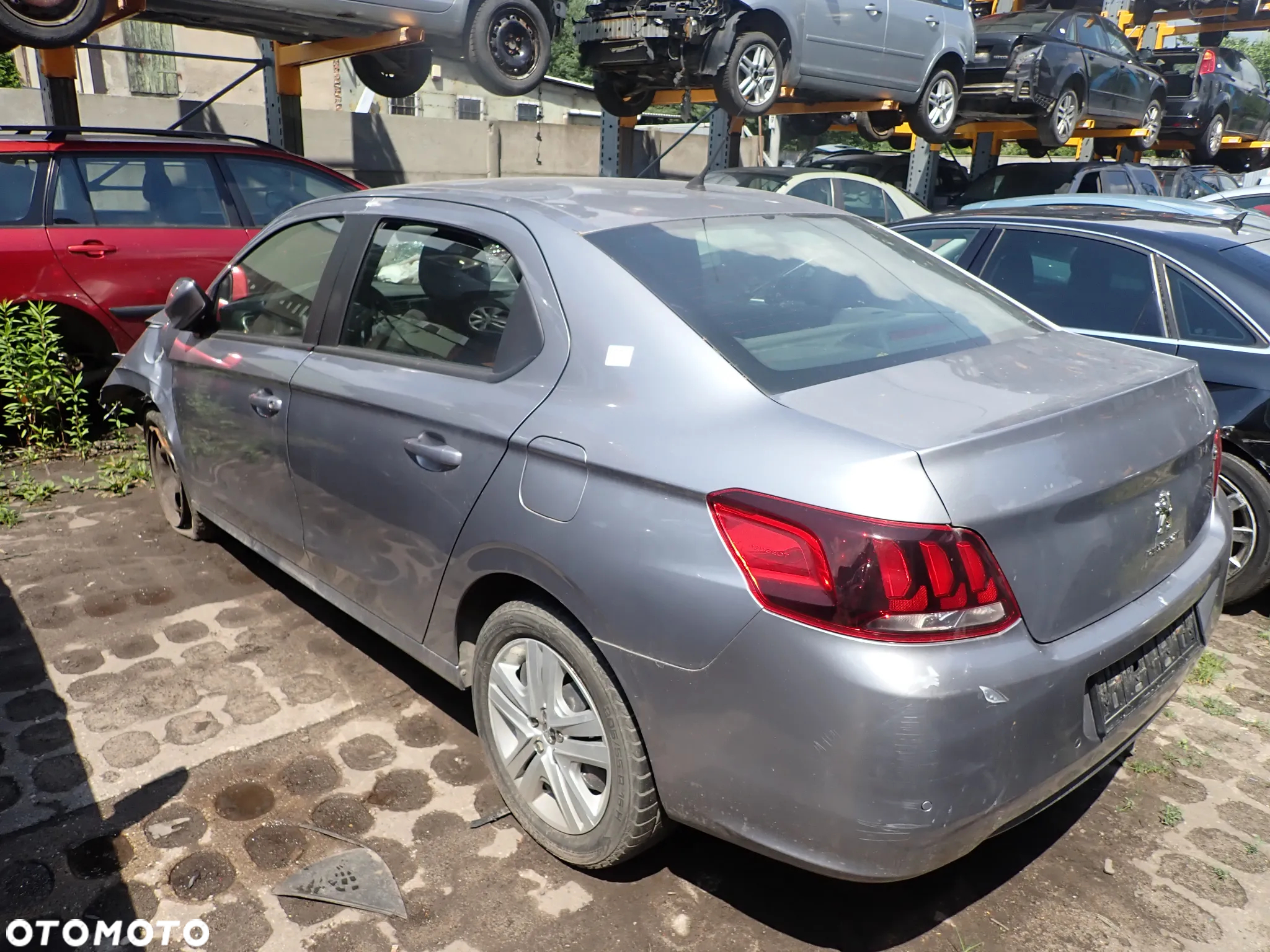 CZĘŚCI - Peugeot 301 1,6 EHDI BLUE HDI BHY 99KM 5B SEDAN 2018r. lakier KCA INDEX - 8342 - 4