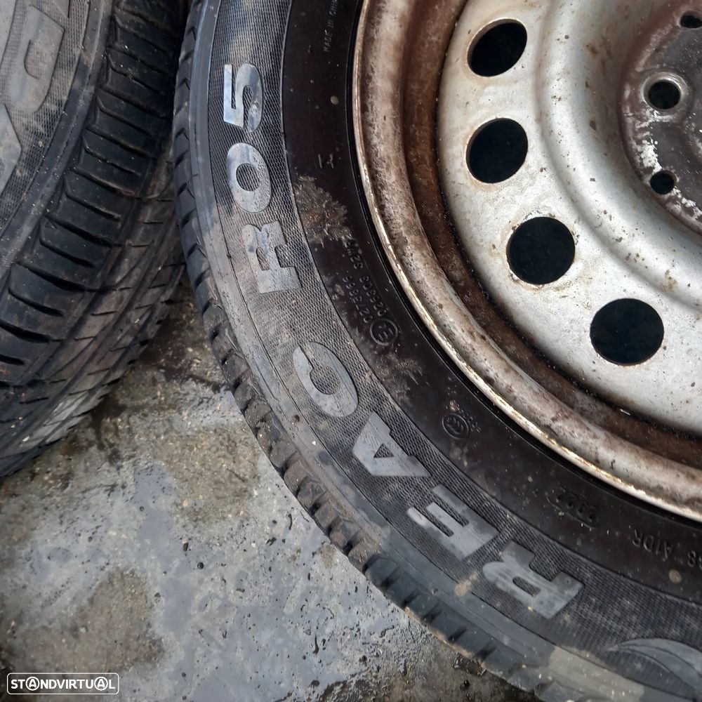 Jantes e pneus R14 Volkswagen Caddy ano 1999 - 4