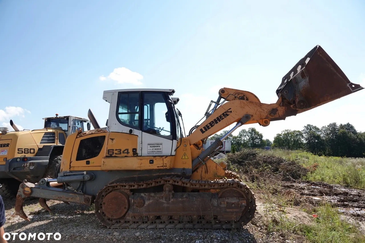 Liebherr R 634 / ŁADOWARKA CZOŁOWA / NA GĄSIENICACH / ZRYWAK TYŁ / 2007 ROK - 22