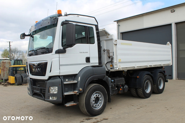 MAN TGS 26.48 WYWROTKA z Niemiec