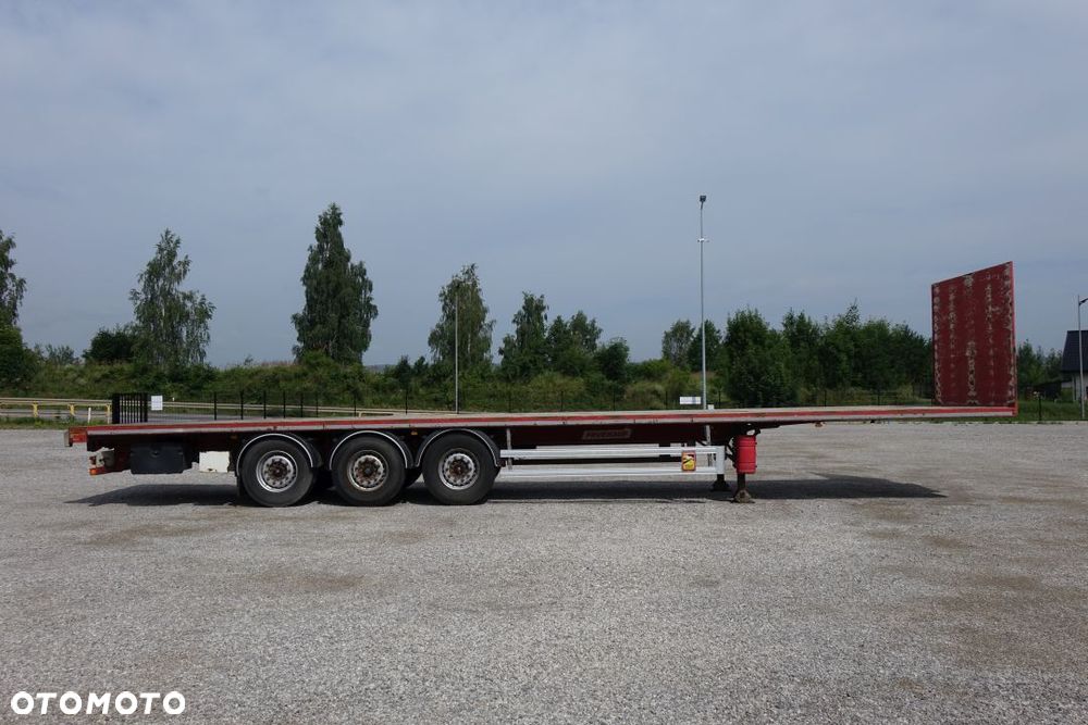 Fruehauf PLATFORMA / STANDARD / OSIE SAF / PODŁOGA WZMACNIANA - SZYNA-DESKA - 4