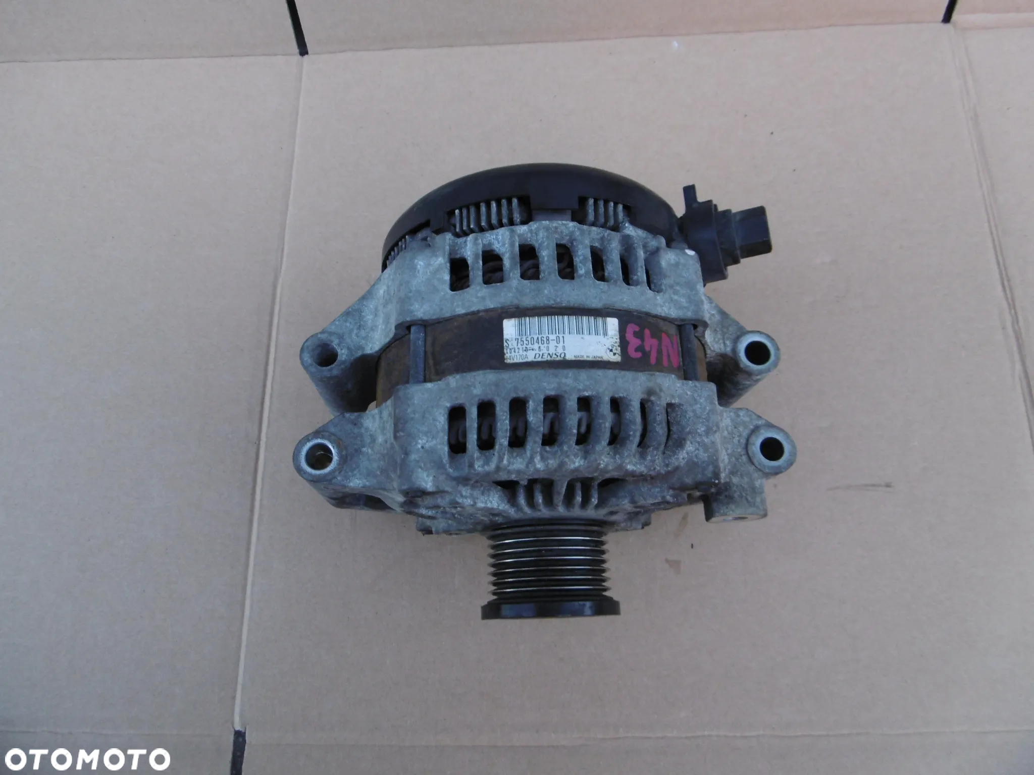 Alternator BMW e90 e91 e92 e93 e81 e82 e87 e88 1.6 2.0 n43 n43b16 n43b20 - 3