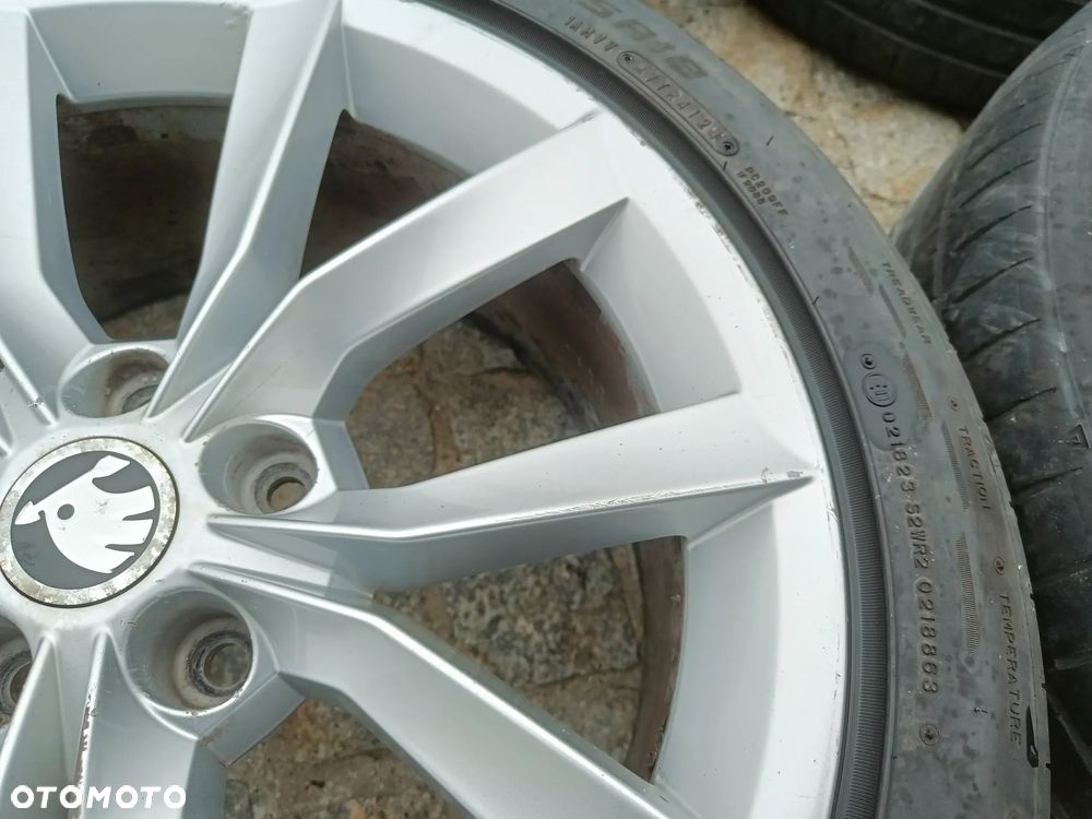 Felgi Aluminiowe 18 Skoda Superb 5x112 ET44 Seat Audi VW 3V0601025J - 5