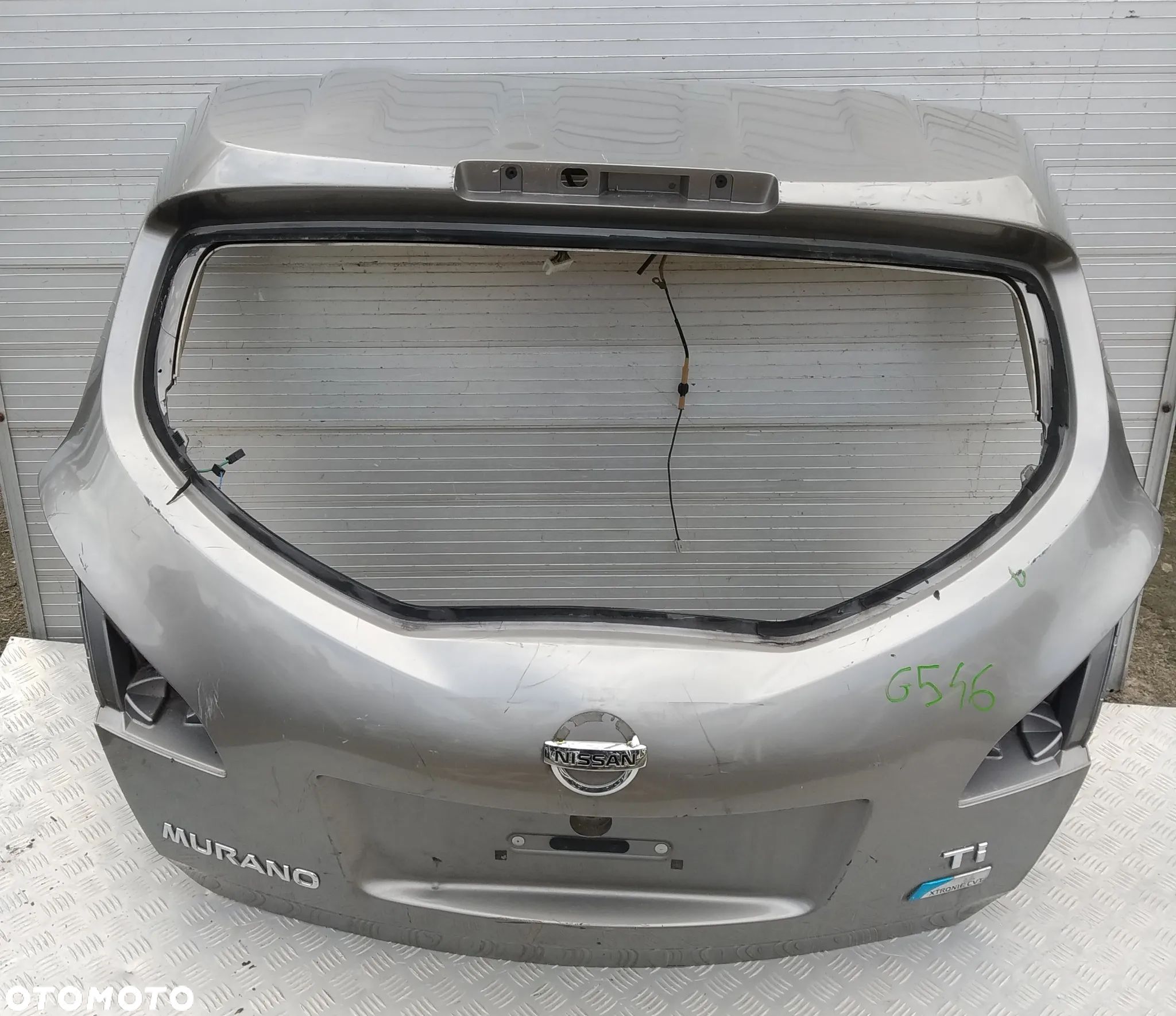 G546 NISSAN MURANO Z51 KLAPA TYŁ - 1
