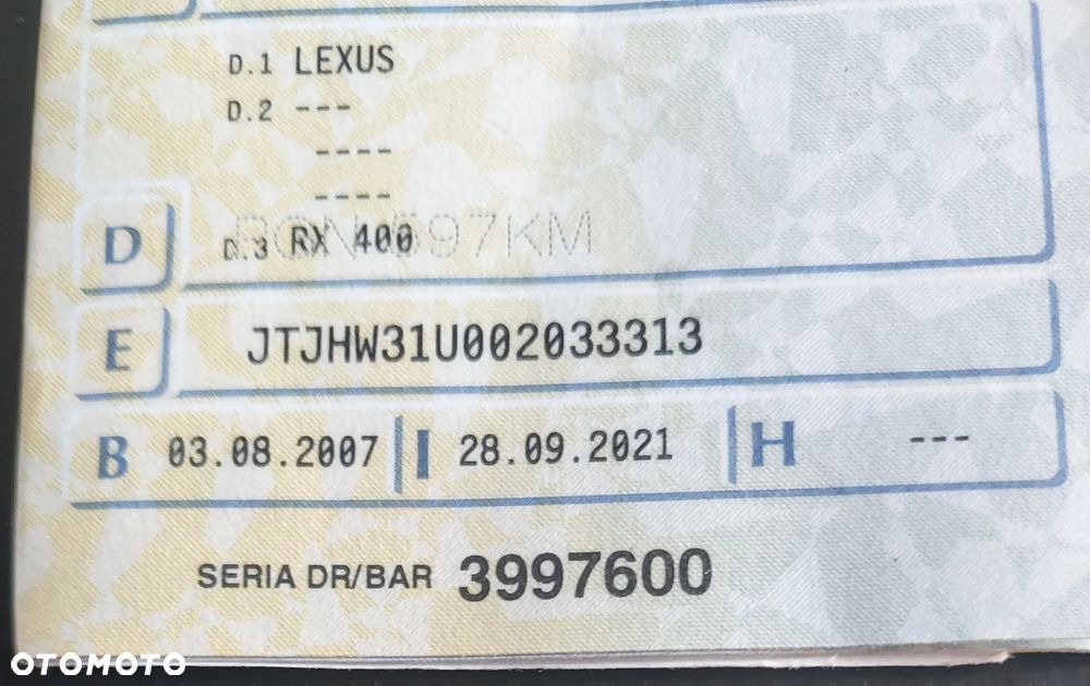Lexus RX Standard - 17