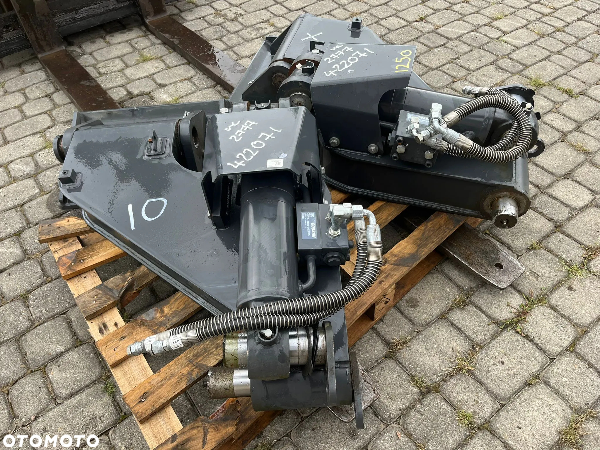 Podpory łapy stopy nohi hydrauliczne do koparki. NOWE!!! - 8