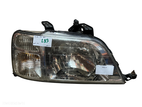 LAMPA REFLEKTOR GŁÓWNY HONDA CRV I PRAWY ANGLIK