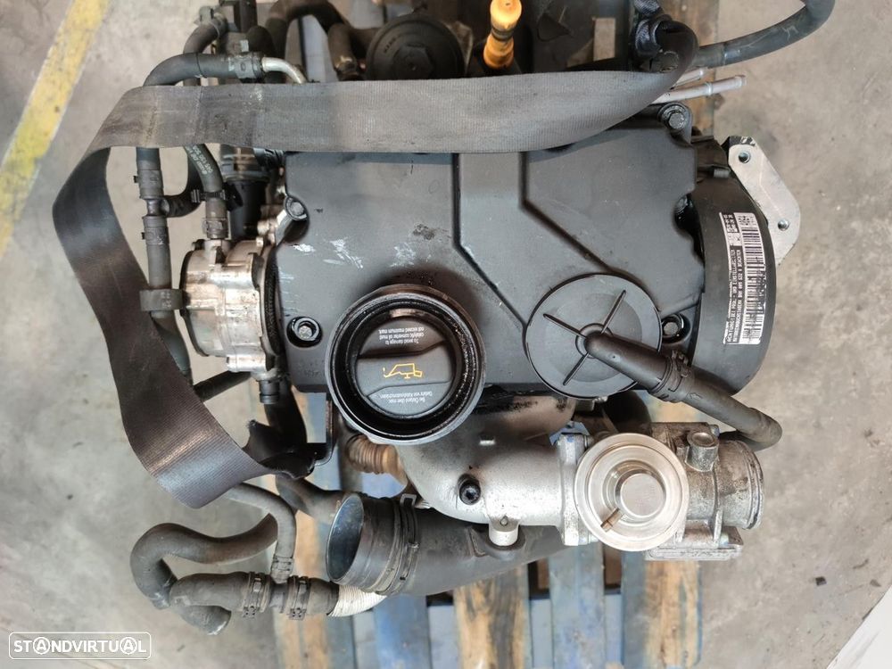 MOTOR COMPLETO VOLKSWAGEN POLO 2005 -BNM - 9