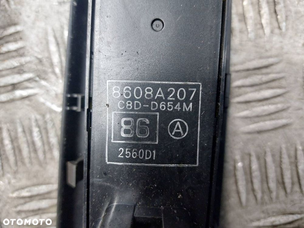 PANEL STEROWANIA SZYB MITSUBISHI ASX I 7221B055ZZ 8608A207 183569 - 5