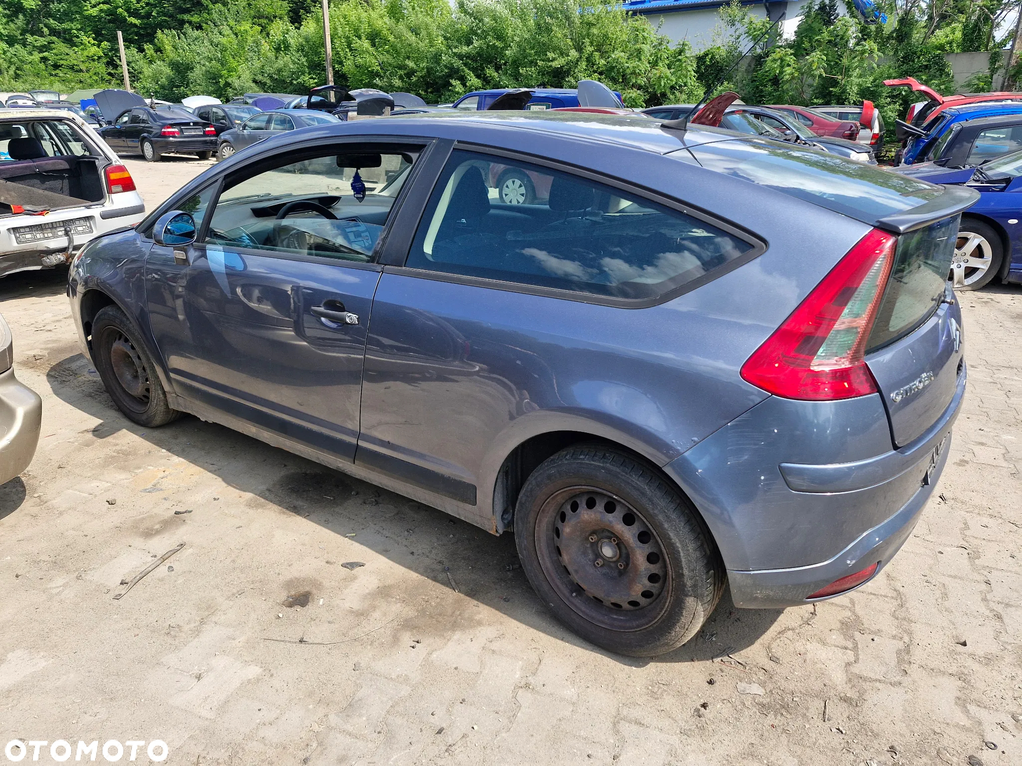 Citroen c4 EZW maska zderzak drzwi szyby lusterka fotel pojazd na częsci - 4