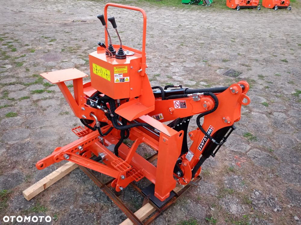 Koparka do ciągnika z własną pompą hydrauliczną BHMS175 + przesuw Mikrus Troll GEOGRASS Raty Transport - 3