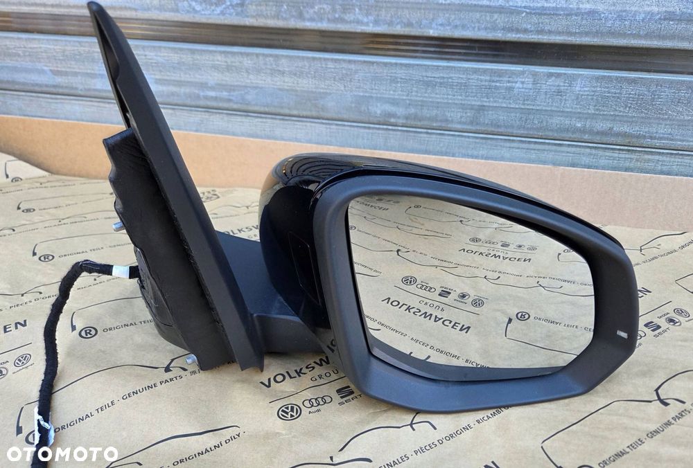 volkswagen multivan t7 elektryczne lusterko prawe drzwi przednich 9+2 pin - 1