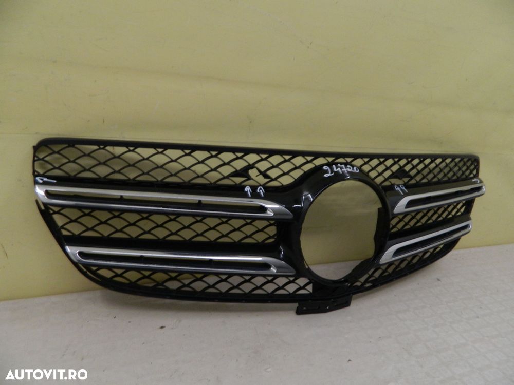 Grila radiator Mercedes GLE W166, 2015, 2016, 2017, 2018, 2019, cod origine A1668880260. Fisurata. - 4