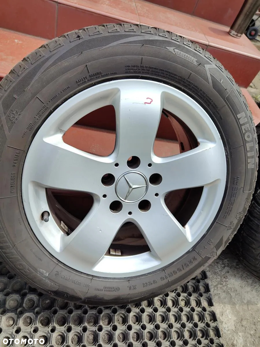 MERCEDES W211 VITO FELGI Aluminiowe Koła 16 5X112 +opony zimowe z 2023 roku - 36