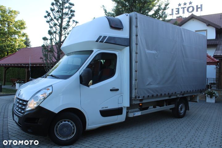 Renault MASTER 2,3 dci=150Km_NAJTAŃSZY_ŁADNY 2014 Rok_BEZAWARYJNY ZDROWY_KLIMATYZACJA WEBASTO PODUSZKI TYLNEJ OSI_ZAREJESTROWANY_IDELANY POD ZABUDOWĘ_ - 4