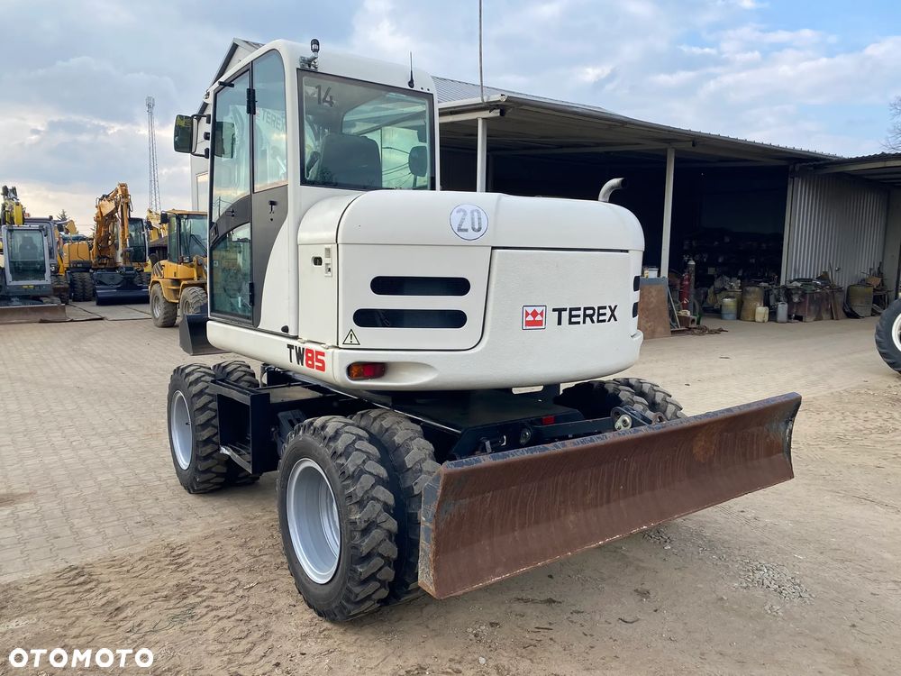 Terex TW85, 5100 MTH, 2 ŁYŻKI, RAMIĘ 3X ŁAMANE, KRÓTKI TYŁ, Z NIEMIEC, - 4